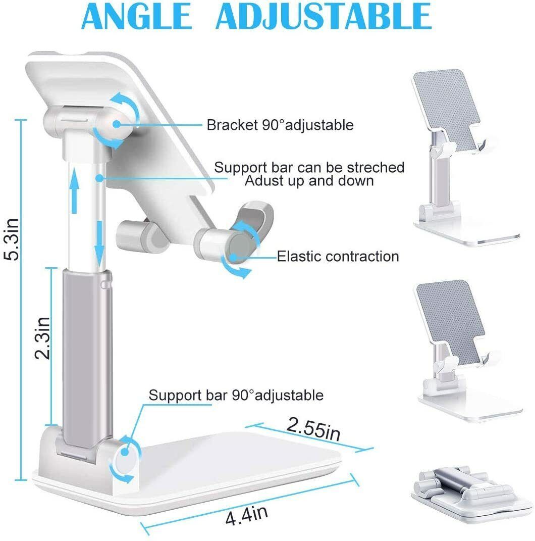 Phone and Tablet Stand for Desktop