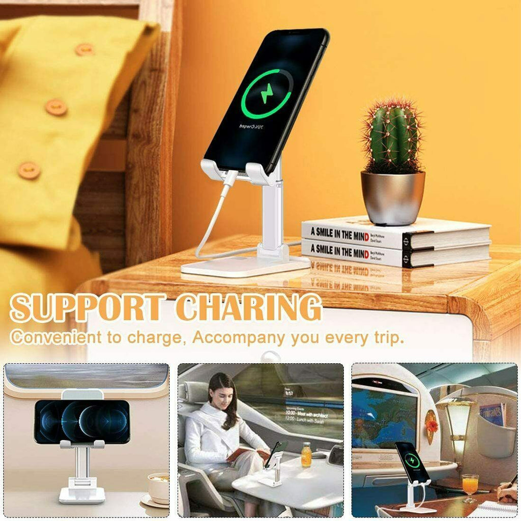 Phone and Tablet Stand for Desktop