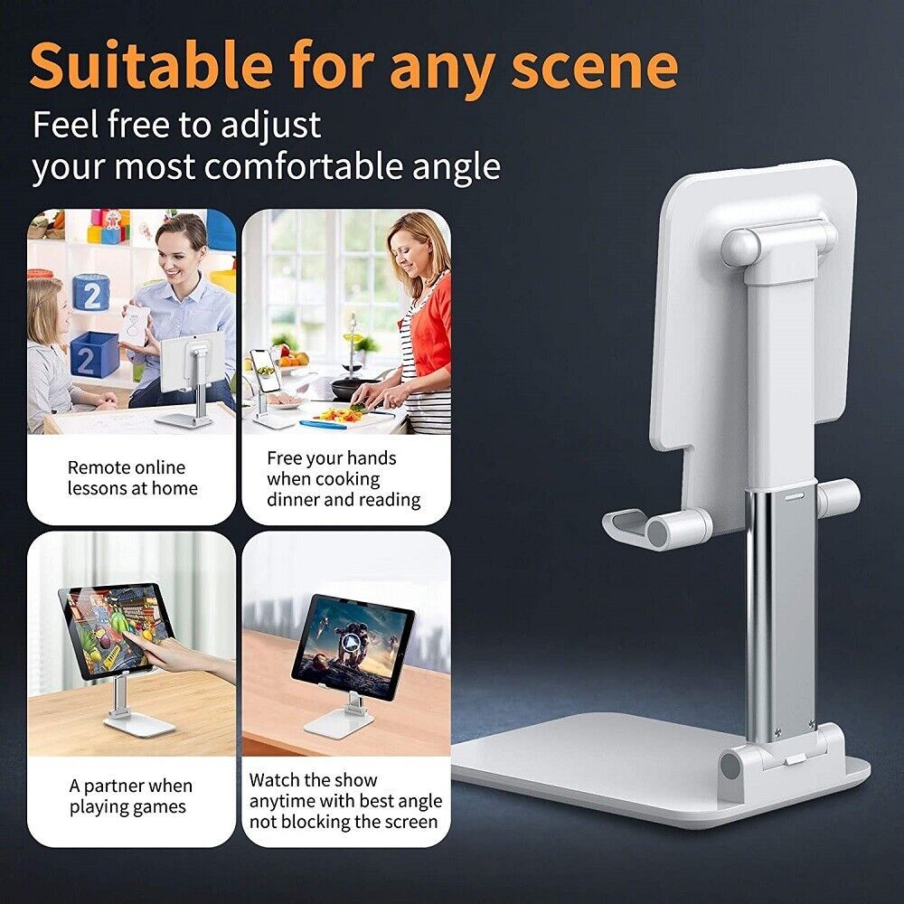 Phone and Tablet Stand for Desktop