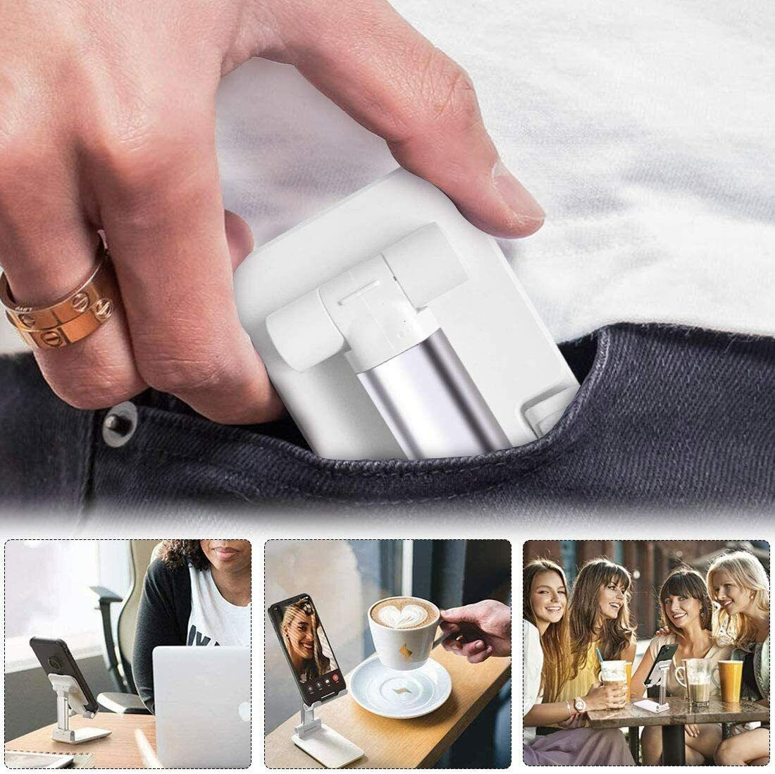 Phone and Tablet Stand for Desktop