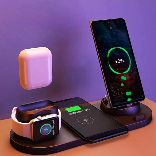 All-in-One Fast Charging Dock for Phone, Watch & Accessories